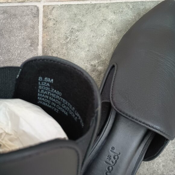 Splendid Black Leather Mule - Picture 8 of 9